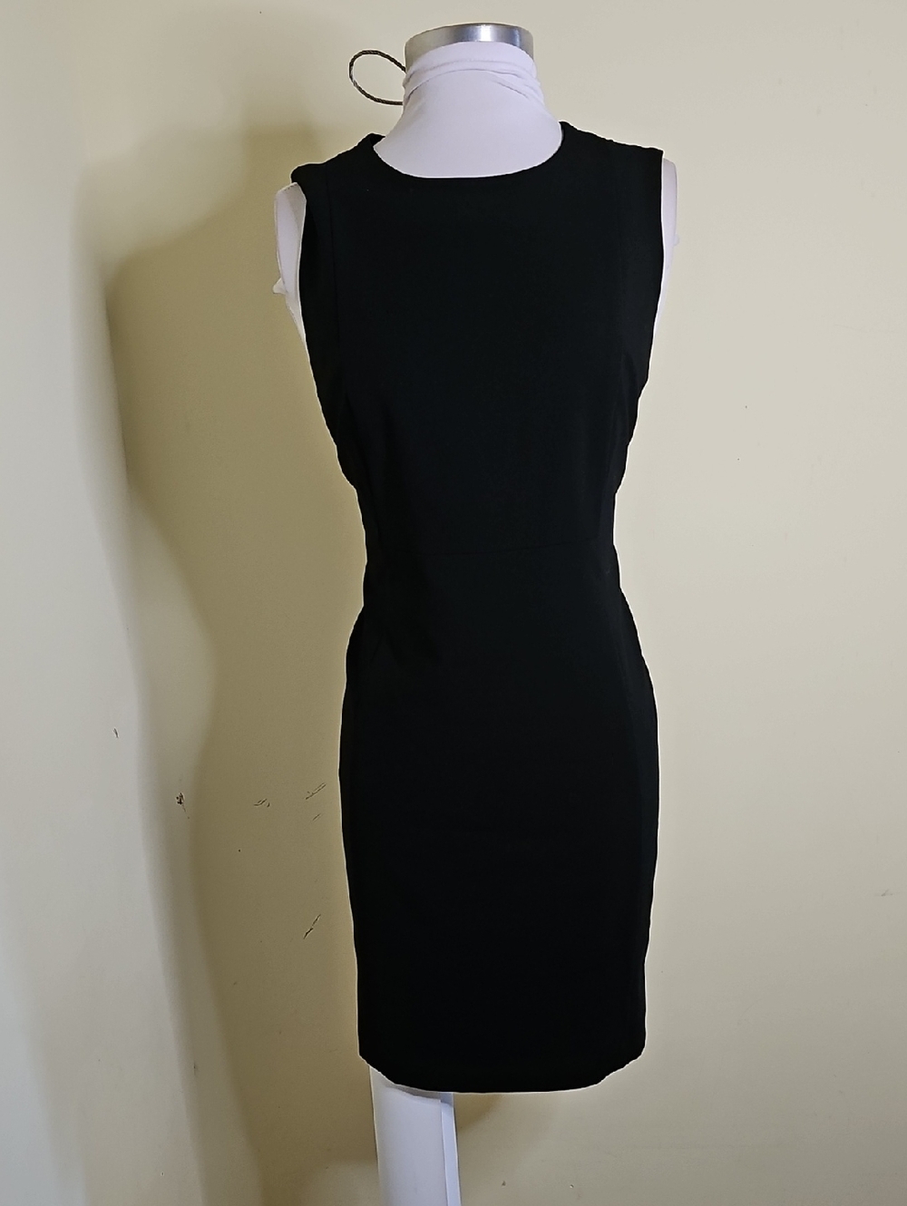 Investments Black Midi Sheath Dress